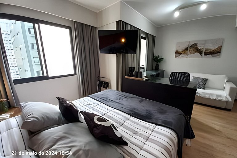 Flat Moema Av. Rouxinol (Apto 508)