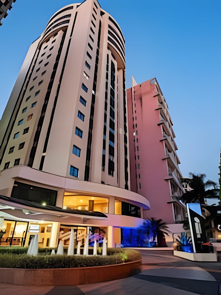 Flat Hotel Moema com piscina e sofá cama(Apto 508)