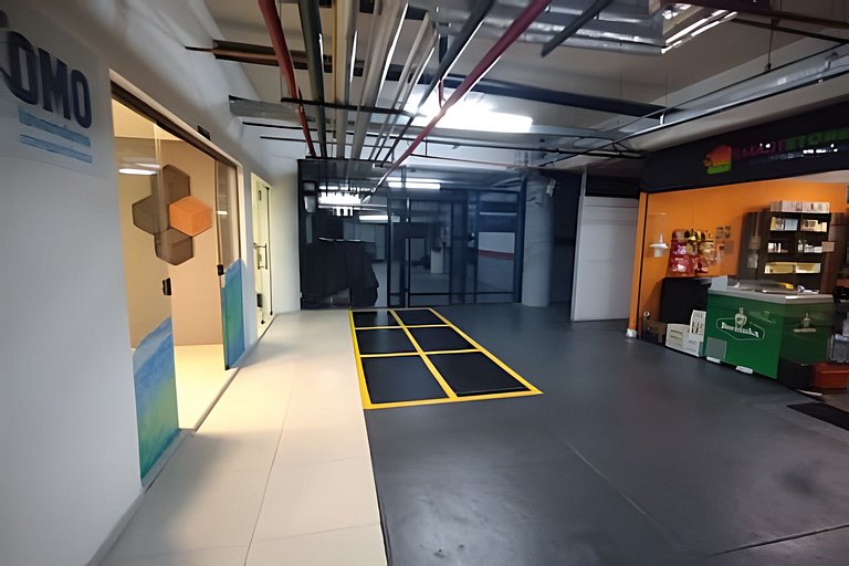 Flat Hotel Moema com piscina e sofá cama(Apto 508)