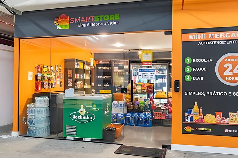 Flat Hotel Moema com piscina e sofá cama(Apto 508)