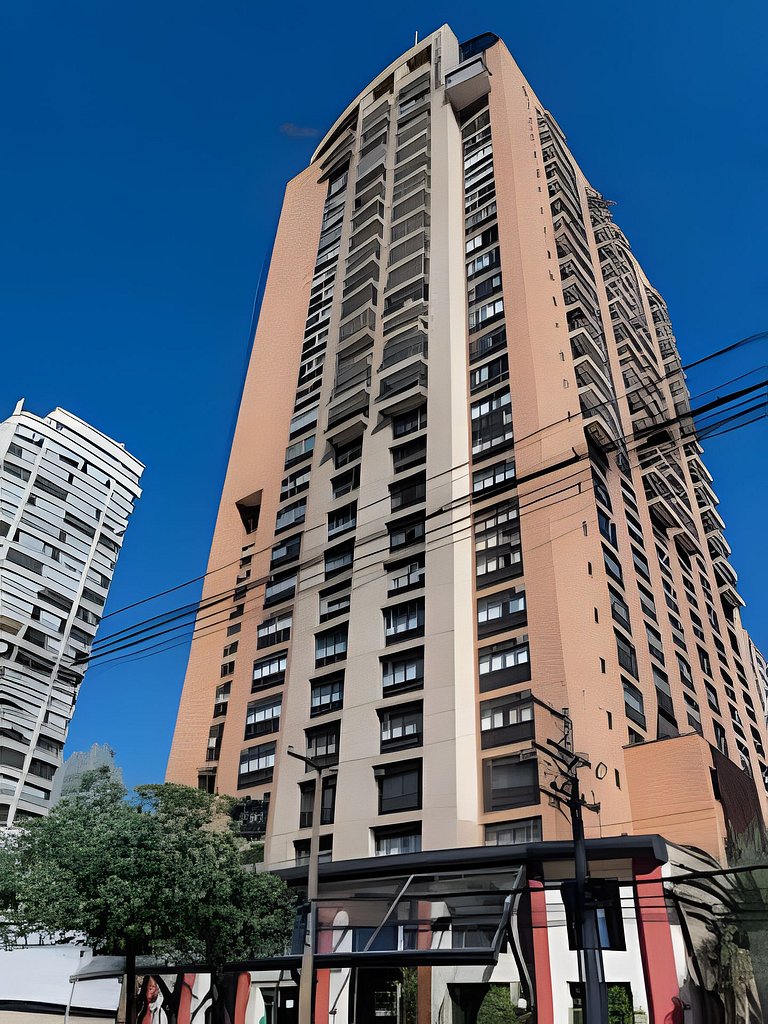 Flat c/ Ar condicionado 550m Hospital São Paulo (UH903)