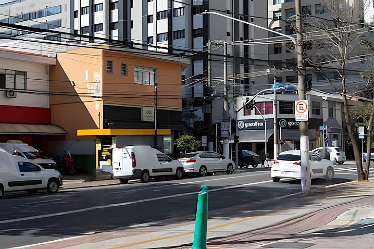 Flat c/ Ar condicionado 550m Hospital São Paulo (UH903)