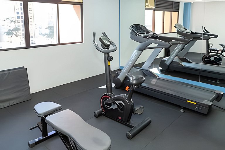 Flat c/ Ar condicionado 550m Hospital São Paulo (UH903)