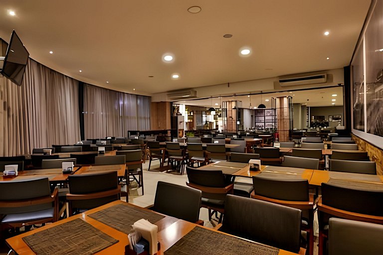 Flat Hotel Aeroporto Congonhas com piscina (110H)