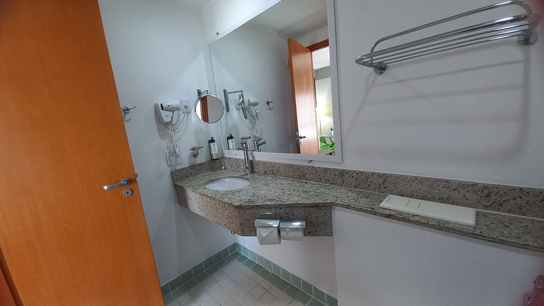 Flat c/ Ar condicionado 550m Hospital São Paulo (UH903)