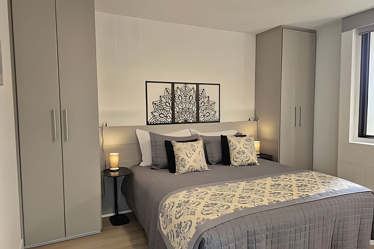 Flat Aeroporto Congonhas com sofá cama (Apto 510)
