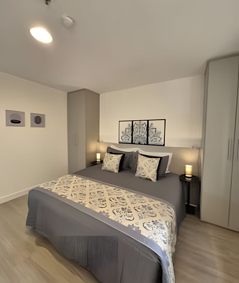Flat Aeroporto Congonhas com sofá cama (Apto 510)