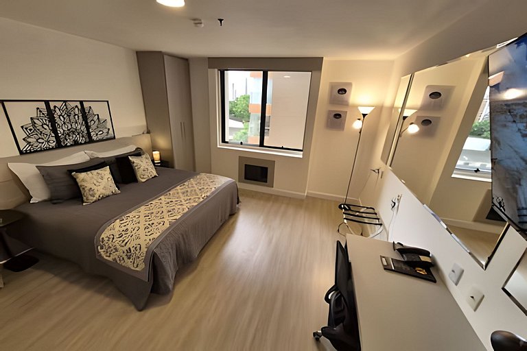 Flat Aeroporto Congonhas com sofá cama (Apto 510)
