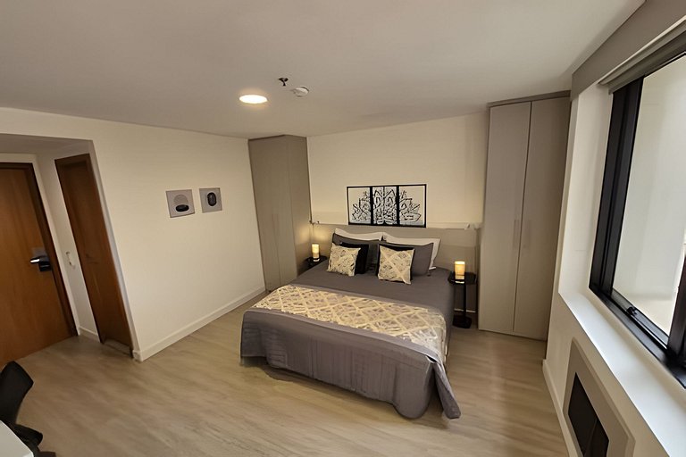 Flat Aeroporto Congonhas com sofá cama (Apto 510)