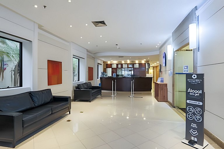 Flat Aeroporto Congonhas com sofá cama (Apto 510)