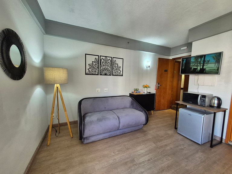 Flat c/ Ar condicionado 550m Hospital São Paulo (UH903)