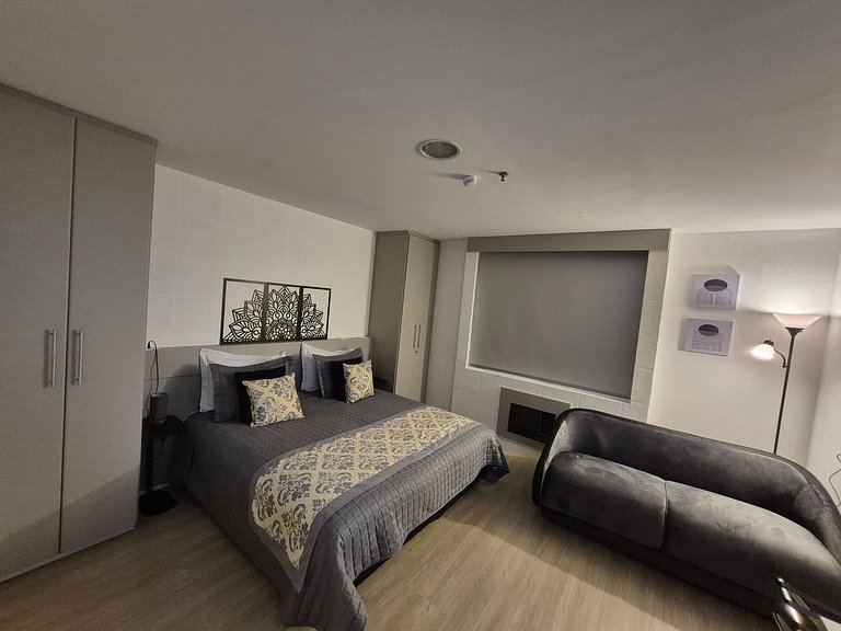 Flat Aeroporto Congonhas com sofá cama (Apto 510)