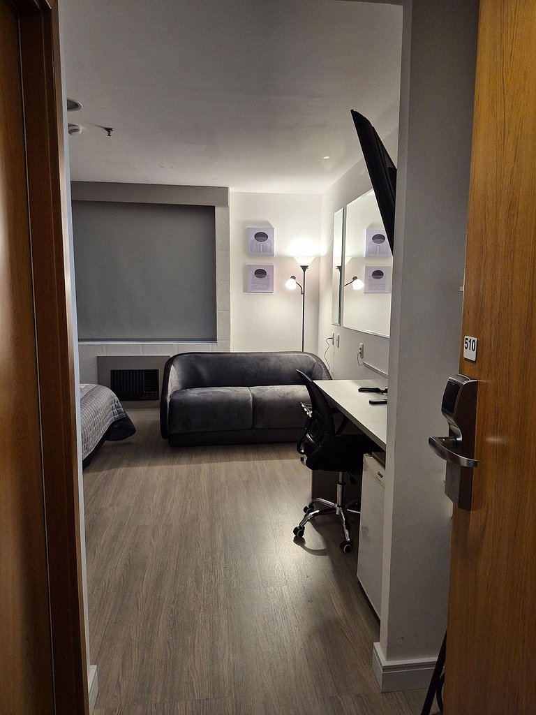 Flat Aeroporto Congonhas com sofá cama (Apto 510)