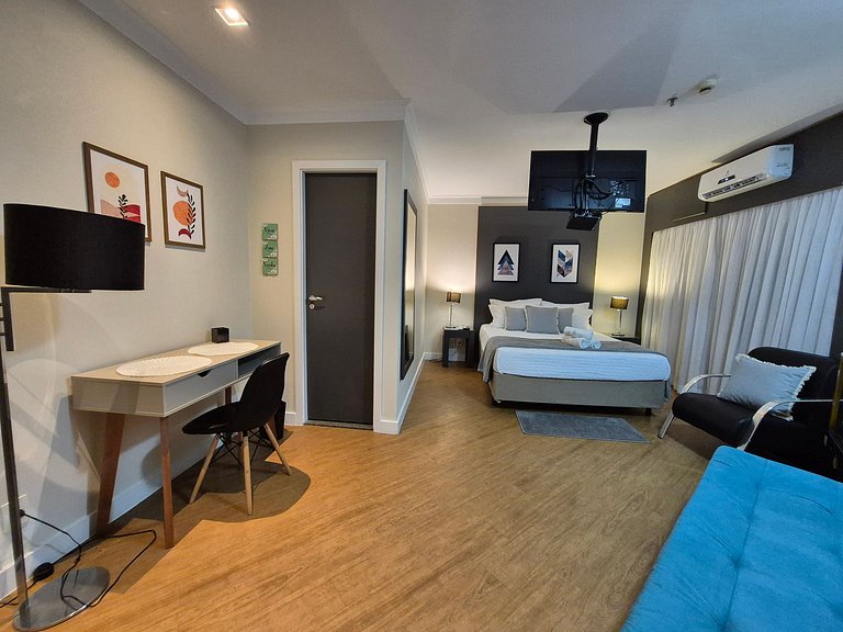 Suíte Luxo Congonhas com sofá cama (Apto 2005H)