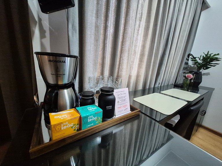 Flat Hotel Moema com piscina e sofá cama(Apto 508)