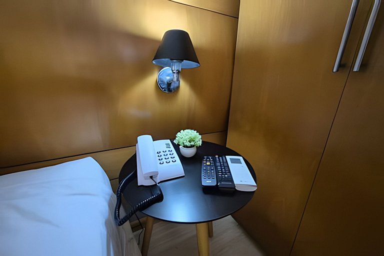Flat Hotel Moema Av. Rouxinol com piscina (SL206)