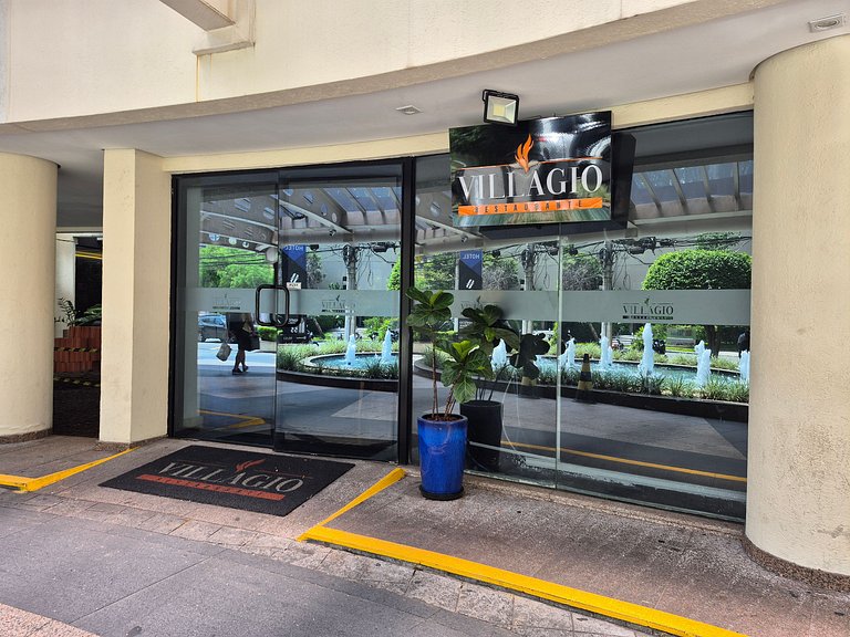 Flat Hotel Moema com piscina e sofá cama(Apto 508)