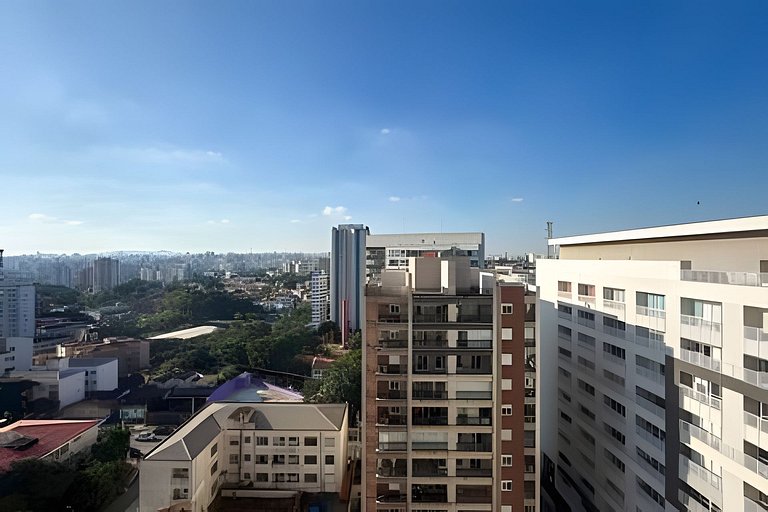 Flat Moderno em Congonhas com sofá-cama 1113