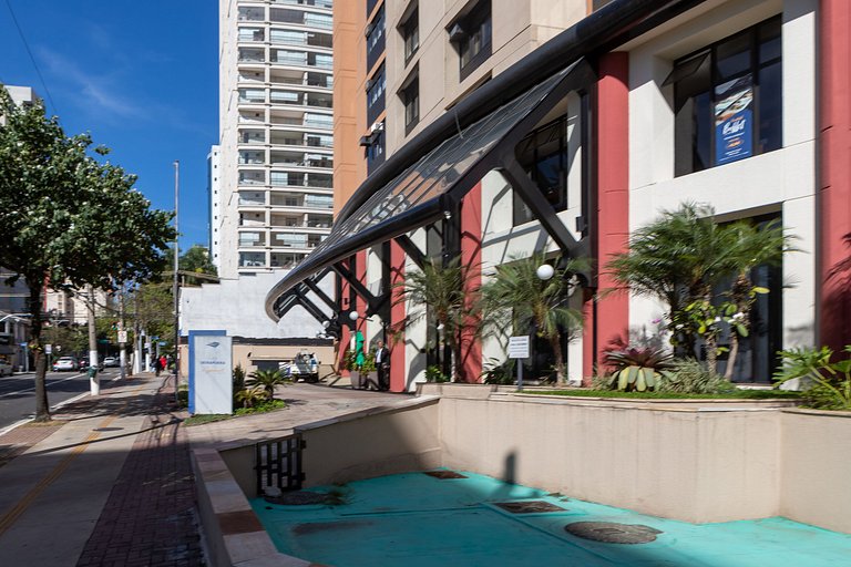 Flat c/ Ar condicionado 550m Hospital São Paulo (UH903)