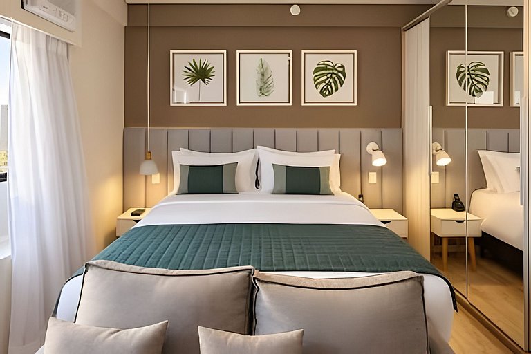 Flat Hotel Vila Mariana_Ibirapuera (Apto 1015)